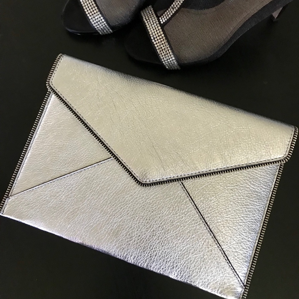 Rebecca Minkoff Leather Leo Clutch